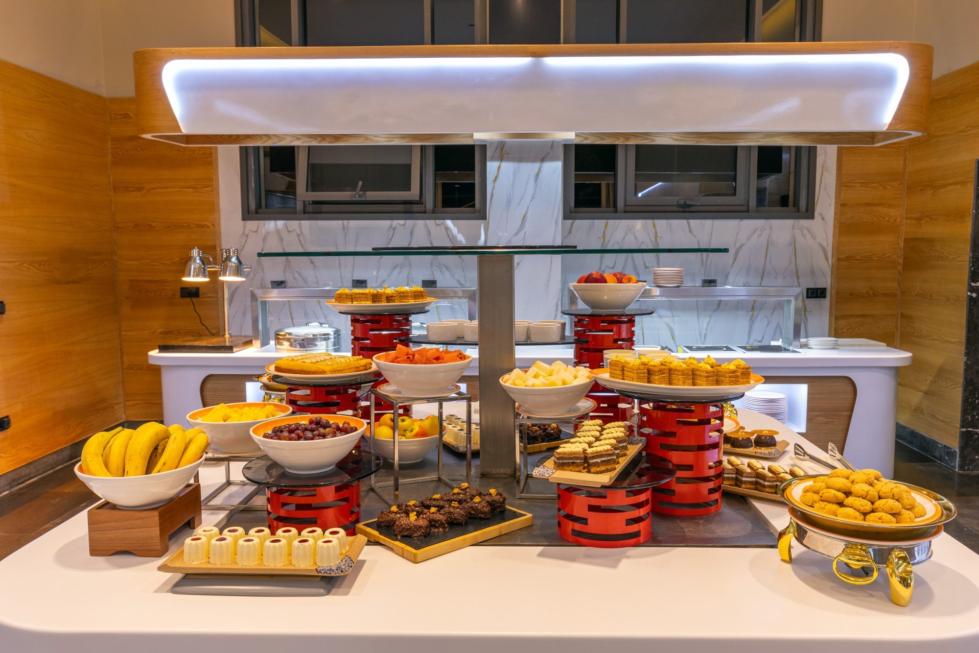 Le buffet du restaurant Le Méditerranéen