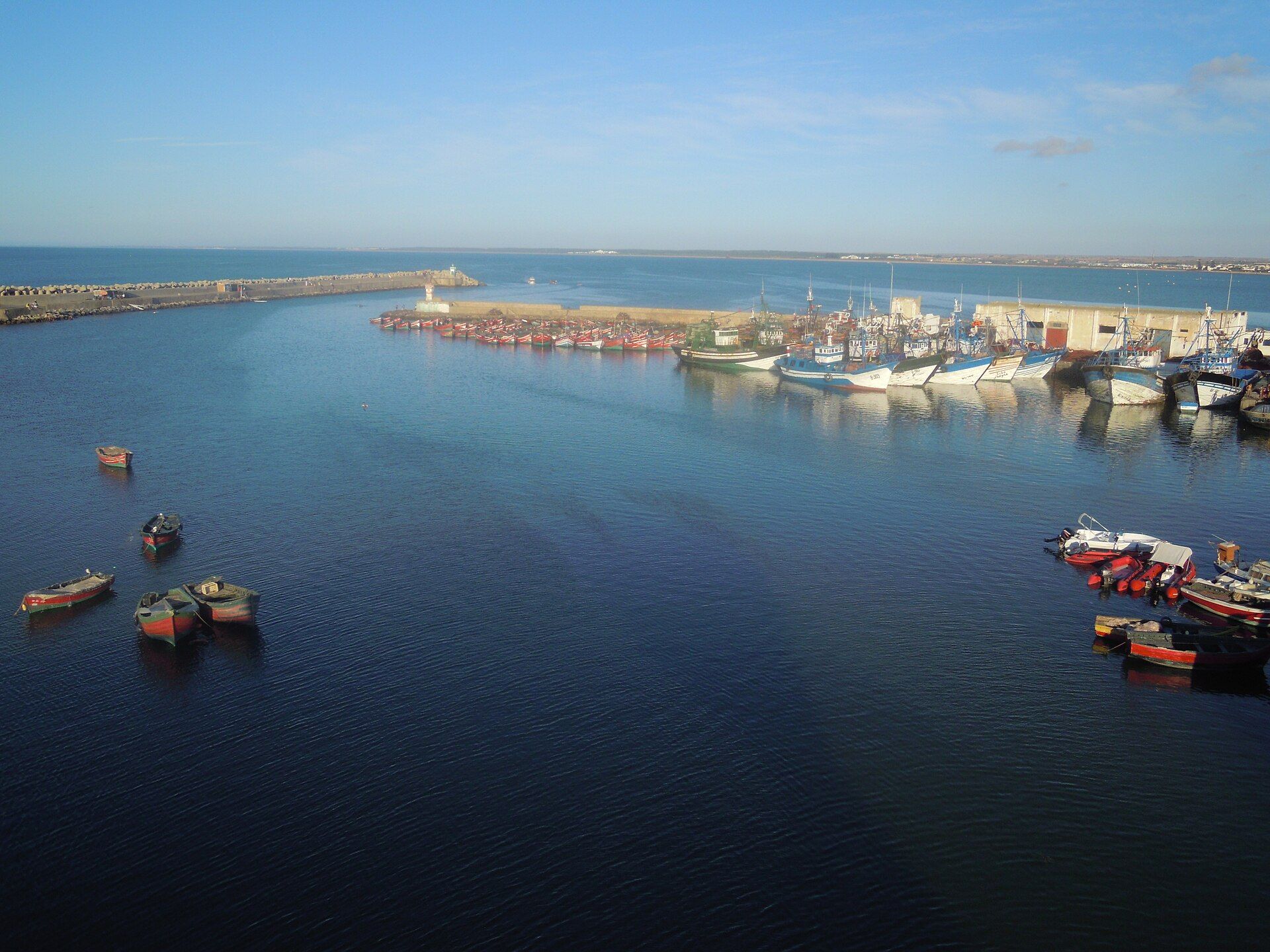 Le port de pêche d'El Jadida