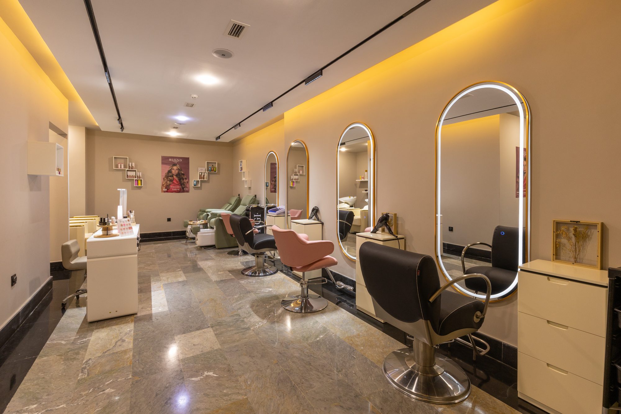 Le salon de beauté du spa